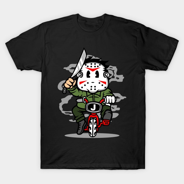 jason bike T-Shirt by Eoli Studio